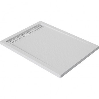 Акриловый поддон BELBAGNO TRAY-BB-DUE-AH-100/80-4-W0 без сифона
