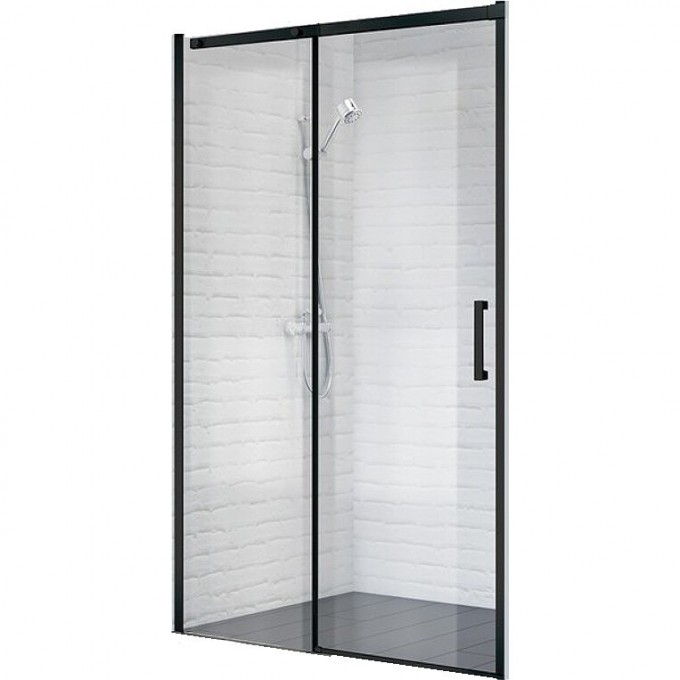 Душевая дверь 120 см BELBAGNO ACQUA-BF-1-120-C-NERO