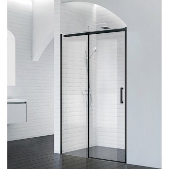 Душевая дверь 150 см BELBAGNO ACQUA-BF-1-150-C-NERO