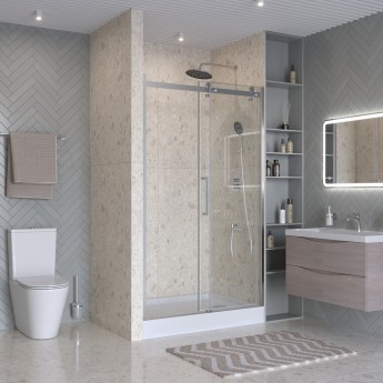 Душевая дверь BELBAGNO MARINO-2-BF-1-150-C-CR