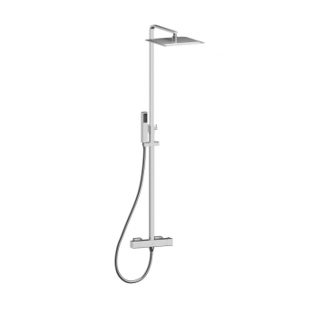 Душевая стойка BELBAGNO KRAFT-DOCM-T-IN сатин