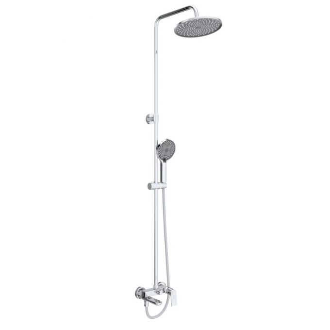 Душевая стойка со смесителем и изливом BELBAGNO MARINO-VSCM-CRM