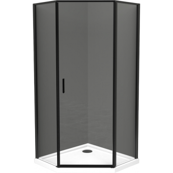 Душевой уголок 100x100 см BELBAGNO UNO-195-P-1-100-C-NERO