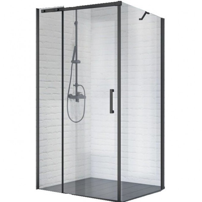 Душевой уголок 120x90 см BELBAGNO ACQUA-AH-1-120/90-C-NERO