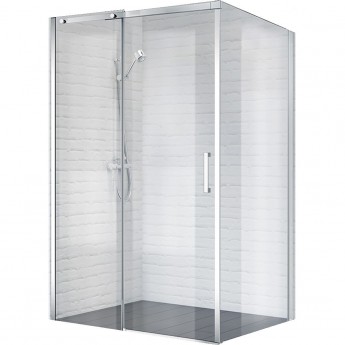 Душевой уголок 140x100 см BELBAGNO ACQUA-AH-1-140/100-C-Cr