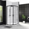 Душевой уголок 90x90 см BELBAGNO UNO-195-P-2-90-C-NERO