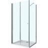 Душевой уголок BELBAGNO ALBANO-ASH-1-100/80-C-Cr