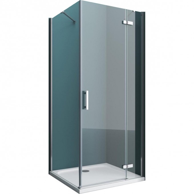 Душевой уголок BELBAGNO KRAFT-AH-12-90/100-C-Cr-R