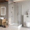 Душевой уголок BELBAGNO LUCE-A-1-100/100-C-Cr