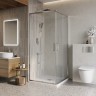 Душевой уголок BELBAGNO LUCE-A-2-100-C-Cr