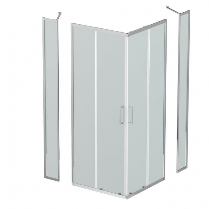 Душевой уголок BELBAGNO LUCE-A-22-80+20-C-Cr