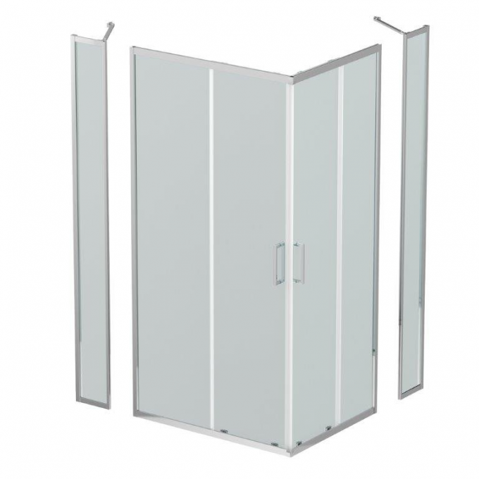 Душевой уголок BELBAGNO LUCE-AH-22-105/100-C-Cr