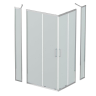 Душевой уголок BELBAGNO LUCE-AH-22-105/100-C-Cr