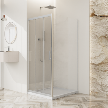 Душевой уголок BELBAGNO UNO-195-AF-31-80-C-Cr Душевой уголок BELBAGNO UNO-195-AF-31-80-C-Cr