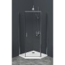 Душевой уголок BELBAGNO UNO-195-P-1-100-C-Cr