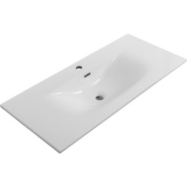 Керамическая раковина BELBAGNO BB-8099-3-100, 1010x400x170