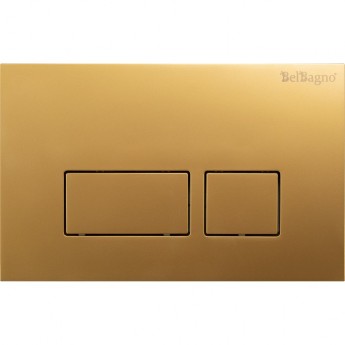 Кнопка смыва BELBAGNO BB043ORO.MAT, матовое золото