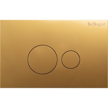 Кнопка смыва BELBAGNO BB083ORO.MAT, матовое золото