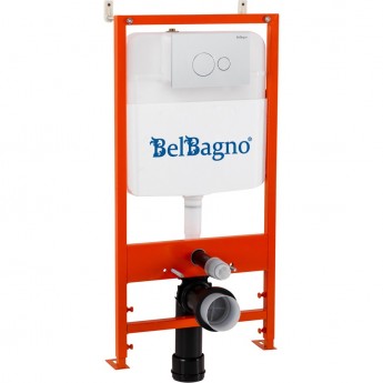 Монтажный элемент для подвесного унитаза BELBAGNO BB026 + BB082BL