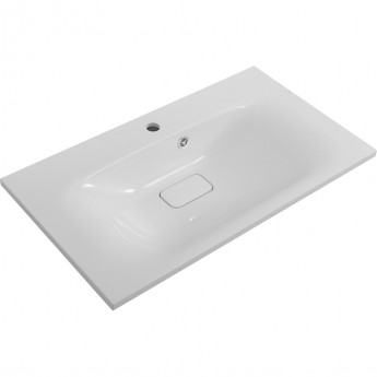 Раковина из литьевого мрамора BELBAGNO BB800/450-LV-MR-FT, 800x450x142