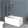 Шторка для ванны 120 см BELBAGNO UNO-V-11-120/150-P-Cr