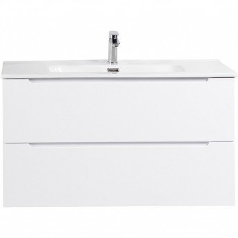 Тумба Bianco Lucido 100 см BELBAGNO ETNA BELBAGNO ETNA ETNA100BL-KEPMCO-1346-SET