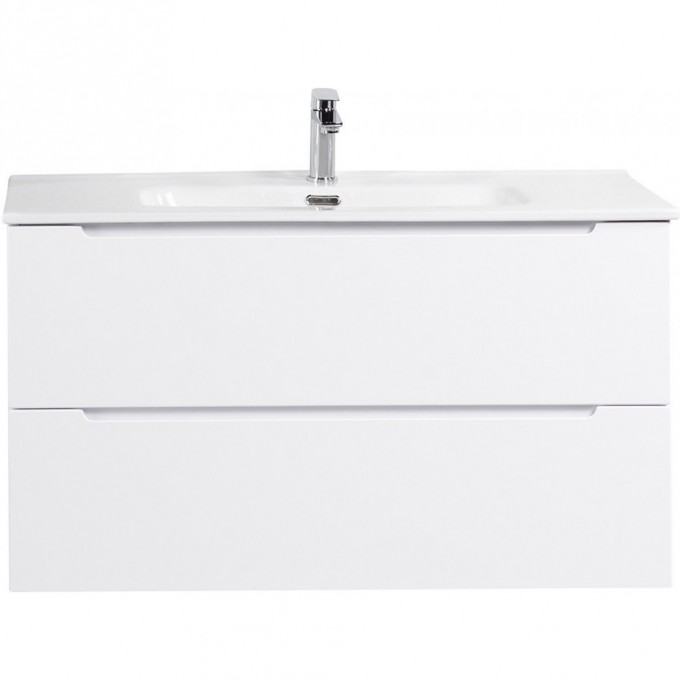 Тумба Bianco Lucido 100 см BELBAGNO ETNA BELBAGNO ETNA ETNA100BL-KEPMCO-1346-SET