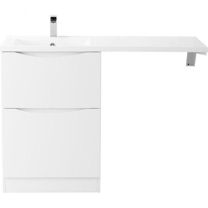 Тумба Bianco Opaco 58 см BELBAGNO LAVANDERIA LAVANDERIA-580/1200-2C-PIA-BL