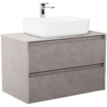 Тумба Cemento Grigio 100 см BELBAGNO KRAFT KRAFT-1000-2C-SO-CG