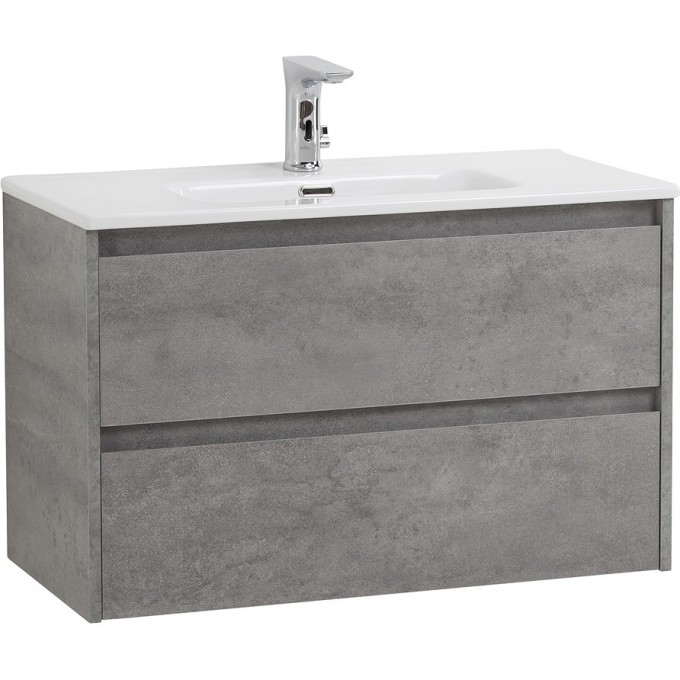 Тумба Cemento Grigio 80 см BELBAGNO KRAFT KRAFT 39-800/390-2C-SO-CG