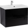 Тумба Nero Lucido 56,4 см BELBAGNO MARINO MARINO-CER-600-2C-SO-NL-P