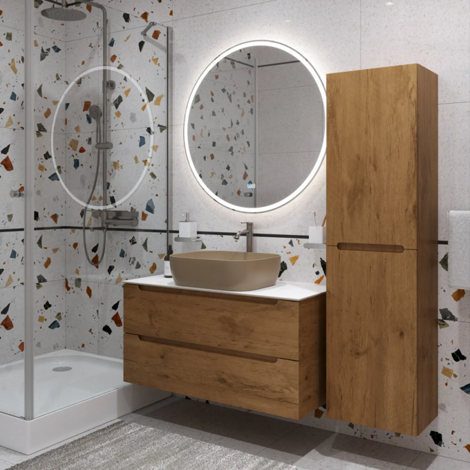 Тумба Rovere Nature 80 см BELBAGNO ETNA ETNA80RN-KEPBO-1302H316-SET