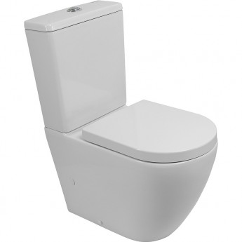 Унитаз-компакт безободковый со смывом TORNADO BELBAGNO SFERA-TOR BB2141CP-TOR/BB2141T/BB865SC