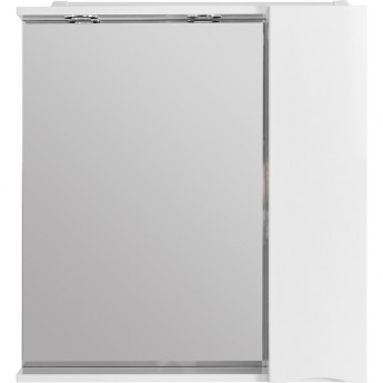 Зеркальный шкаф 70x75 см Bianco Lucido BELBAGNO MARINO MARINO-SPC-700/750-1A-BL-P-R