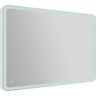 Зеркало с встроенным светильником BELBAGNO сенсорным выключателем и линзой SPC-MAR-1000-800-LED-TCH-LNZ